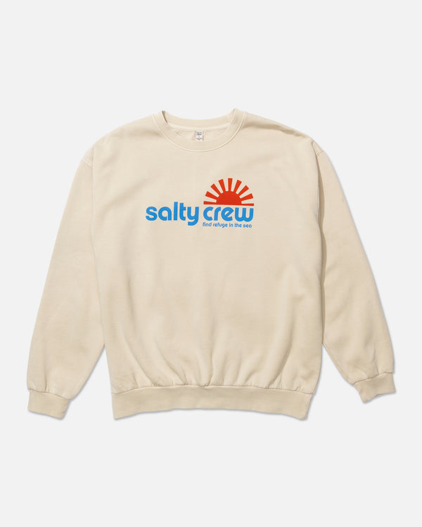 Salty Crew Fun In The Sun Crew Fleece - Off White
