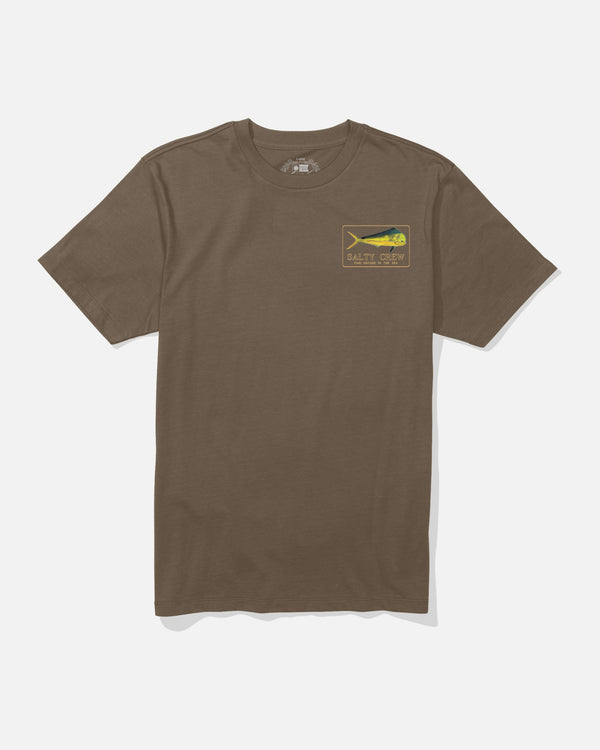 Salty Crew Golden Mahi Tee - Teak