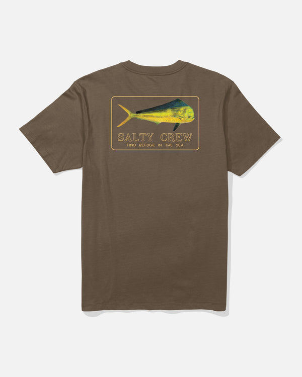 salty crew Golden Mahi Tee - Teak