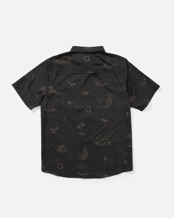 Salty Crew Helmsman UV Button Up - Phantom