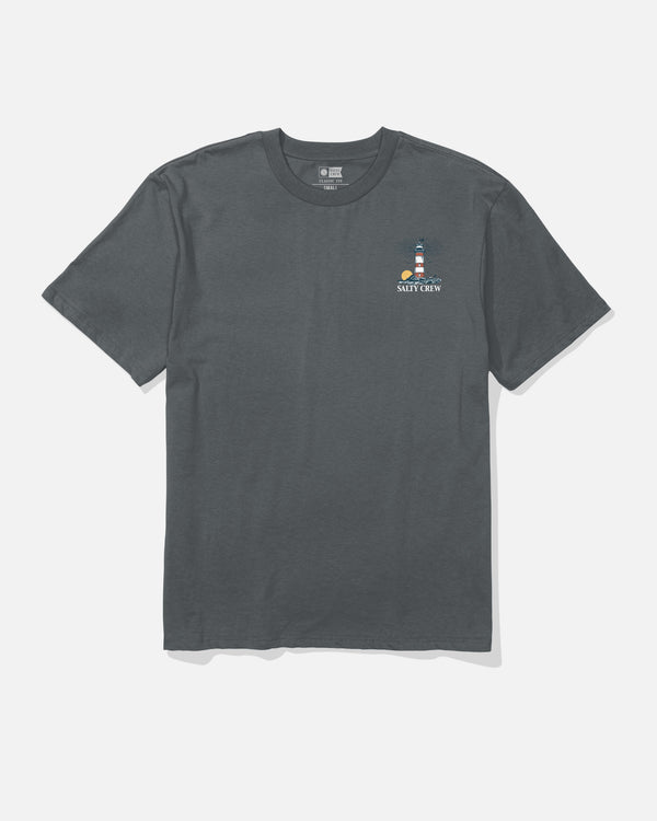 Salty Crew High Beam Classic Tee - Charcoal