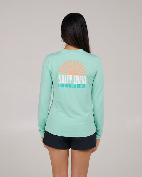 salty crew In The Rays Sunshirt - Mint