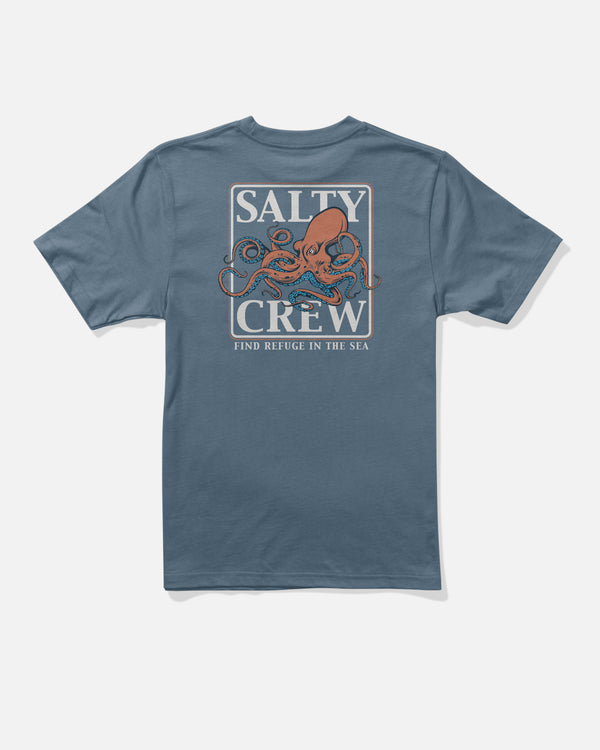 salty crew Ink Slinger Boys Tee - Slate