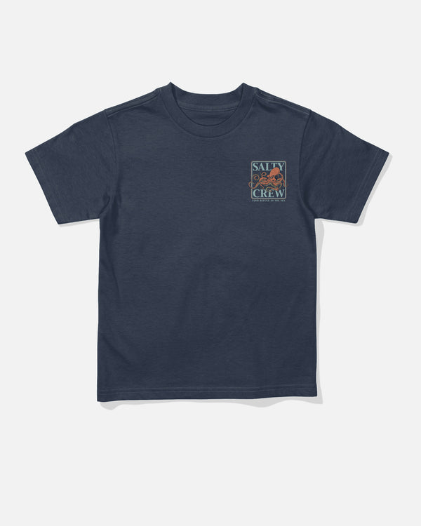 Salty Crew Ink Slinger Toddler Tee - Navy