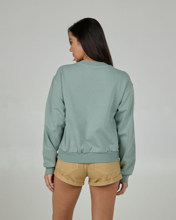 Salty Crew Island Time Crew - Sage