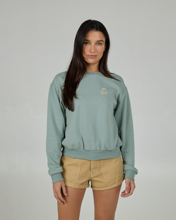 salty crew Island Time Crew - Sage