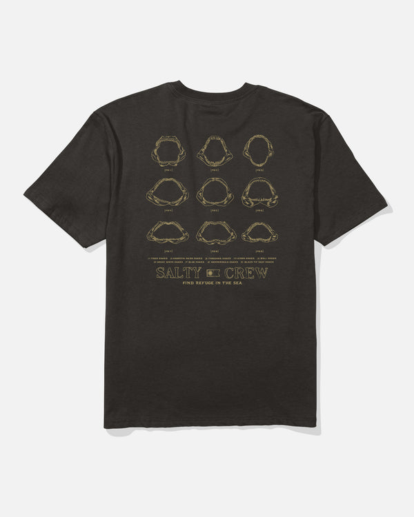 salty crew Jawbone Classic Tee - Black