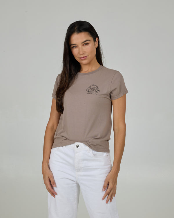 Salty Crew Jawbone Modern Tee - Taupe