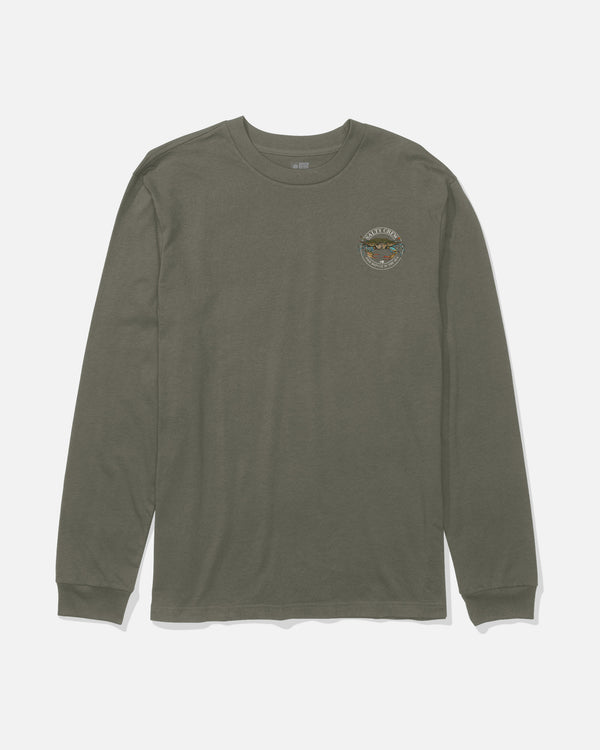 Salty Crew Jimmy Long Sleeve Tee - Dusty Olive