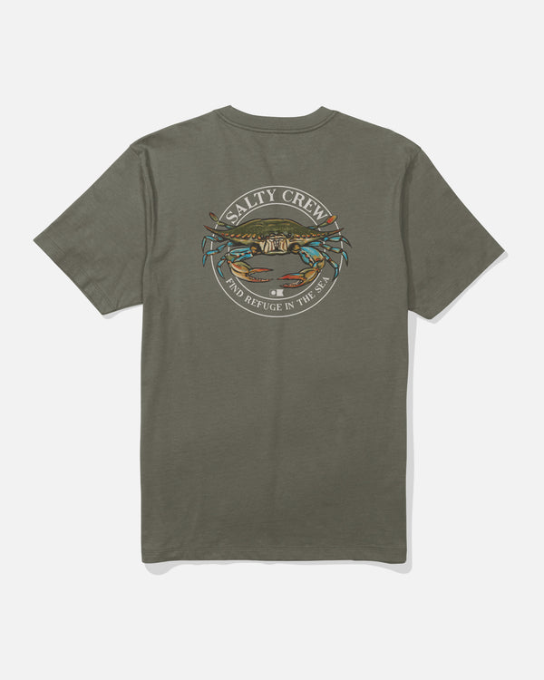 salty crew Jimmy Tee - Dusty Olive