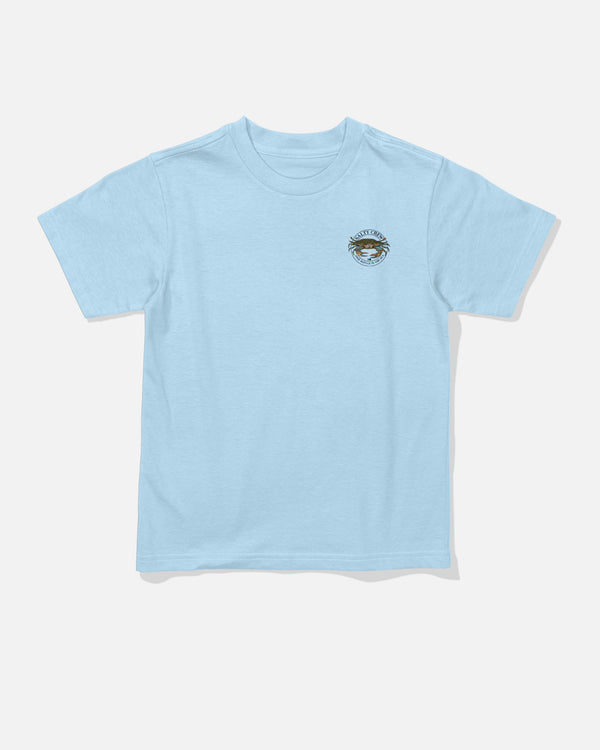 Salty Crew Jimmy Toddler Tee - Clear Sky