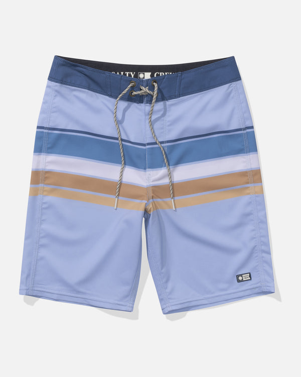 salty crew Lateral Line Boys Boardshort - Light Blue