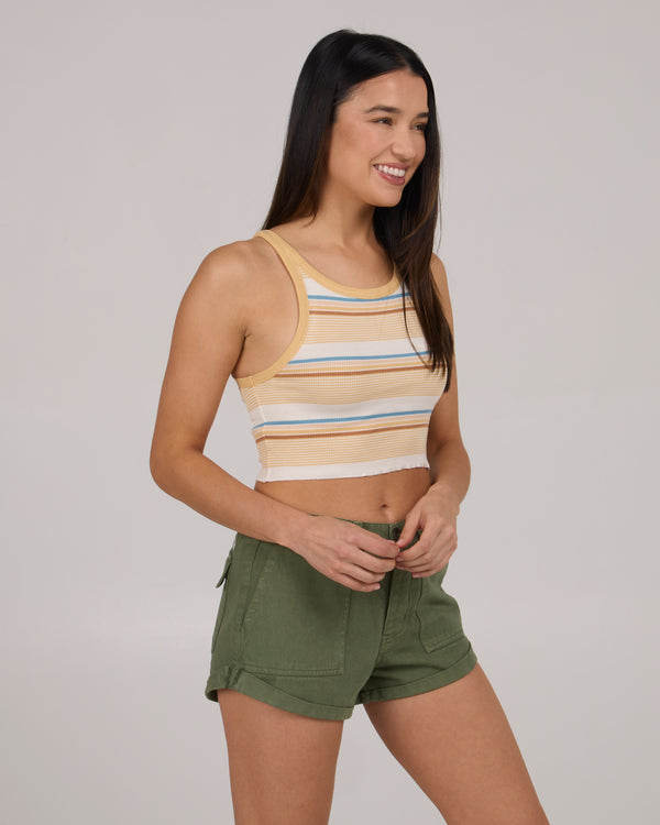 Salty Crew Layover Tank - Dusty Gold