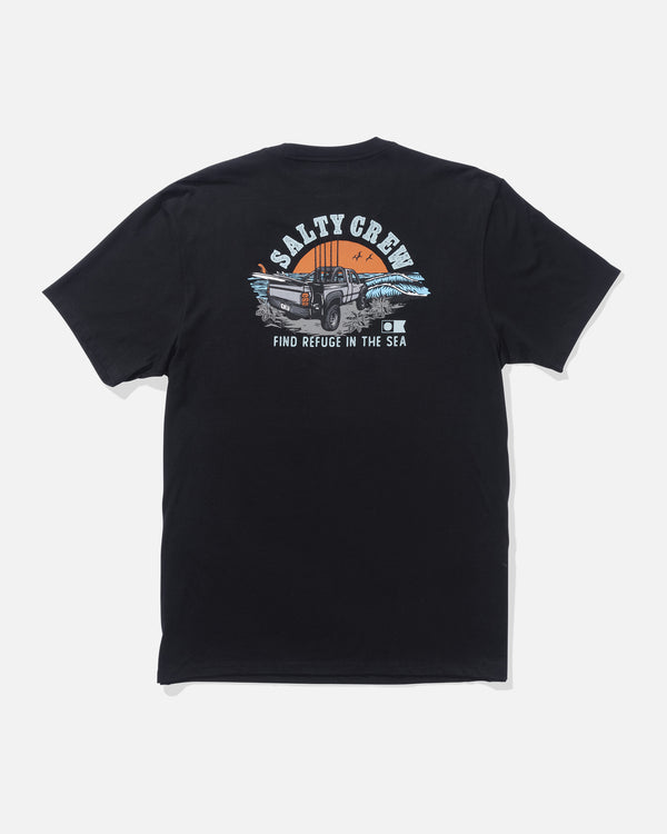 salty crew Lifted Tee - Black