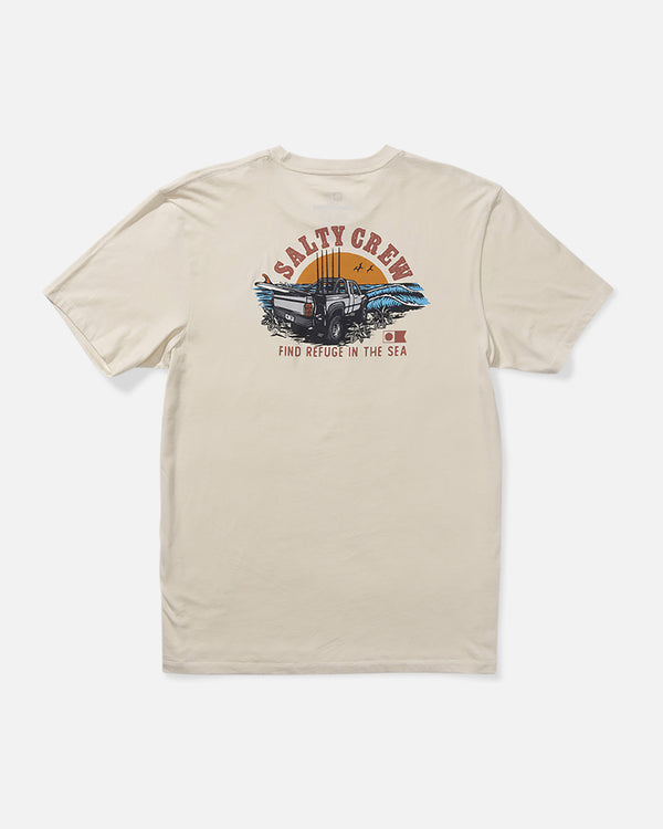 salty crew Lifted Tee - Bone