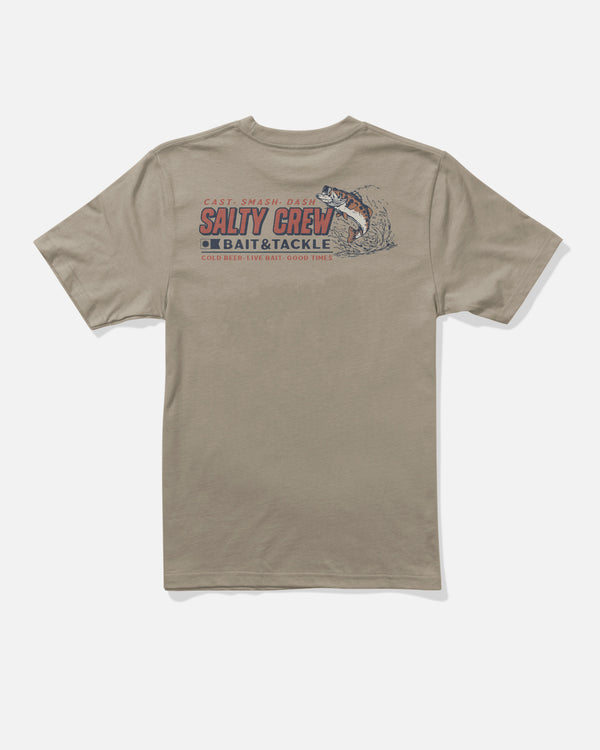 salty crew Live Bait Boys Tee - Twig