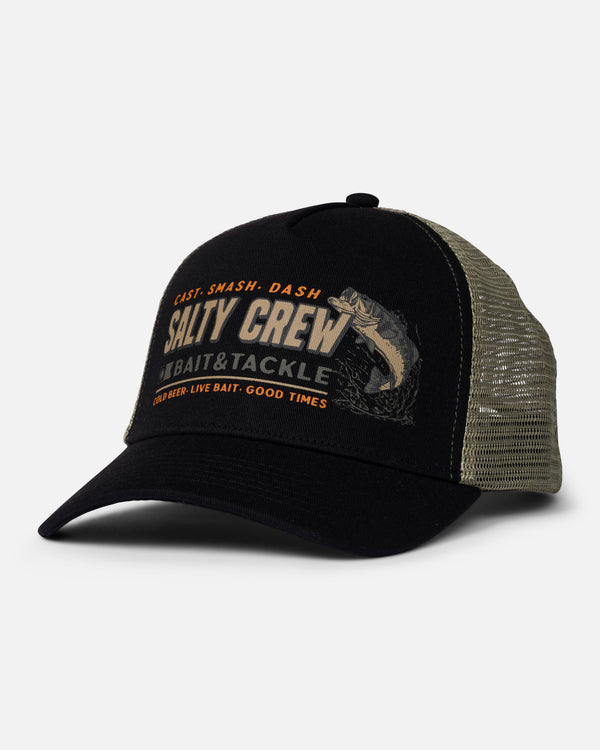 salty crew Live Bait Trucker Hat - Phantom