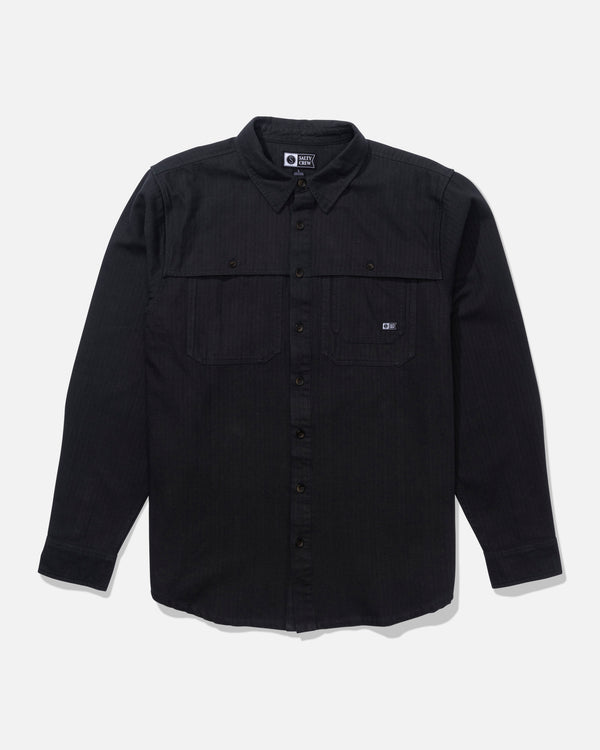 salty crew Long Haul Long Sleeve Shirt - Phantom