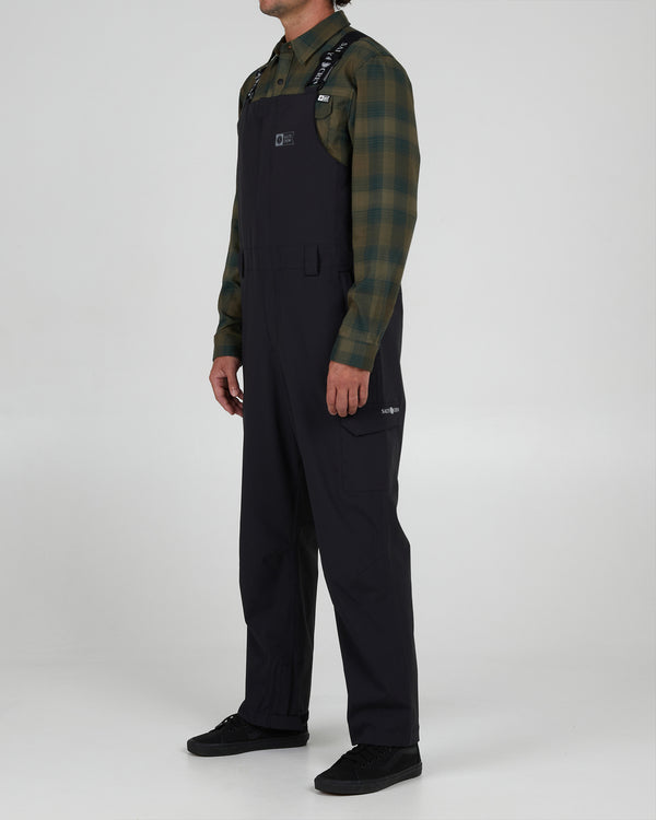 Salty Crew Long Range Bib - Black