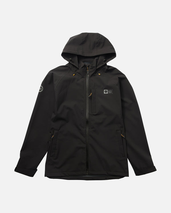 Salty Crew Long Range Jacket - Black