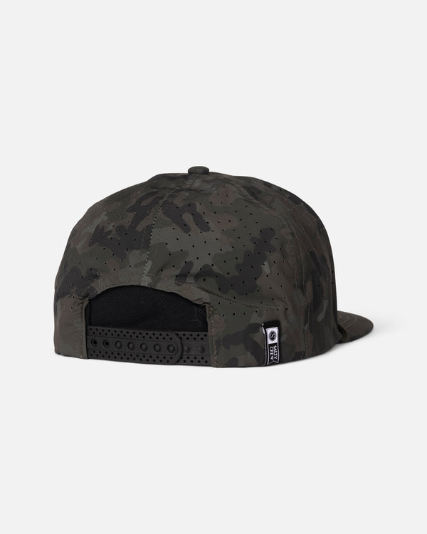 Salty Crew Long Range Snapback - Camo