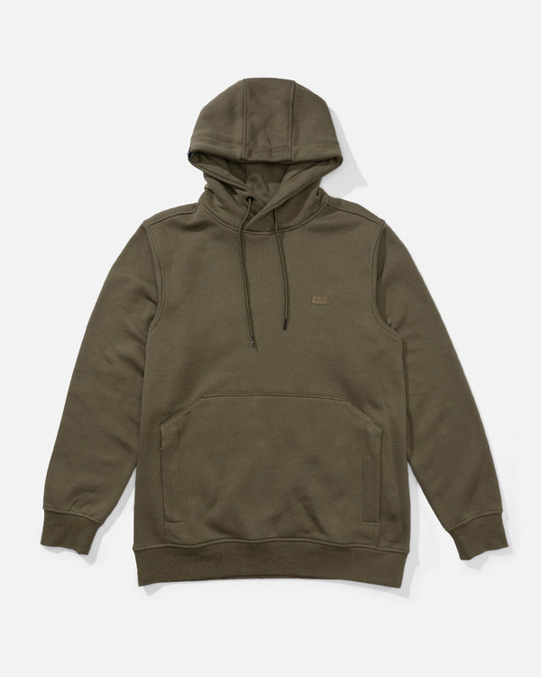 salty crew Long Range Tech Fleece Hoodie - Olive