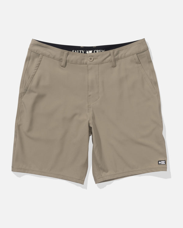 salty crew Lowtide 20" Hybrid Short - Khaki
