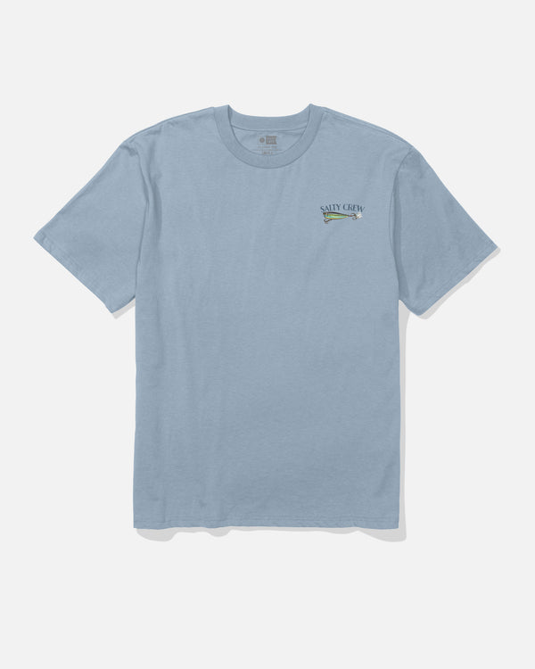 Salty Crew Lure Gear Classic Tee - Blue Fog