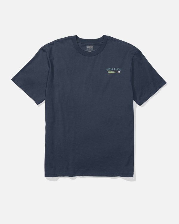Salty Crew Lure Gear Classic Tee - Navy
