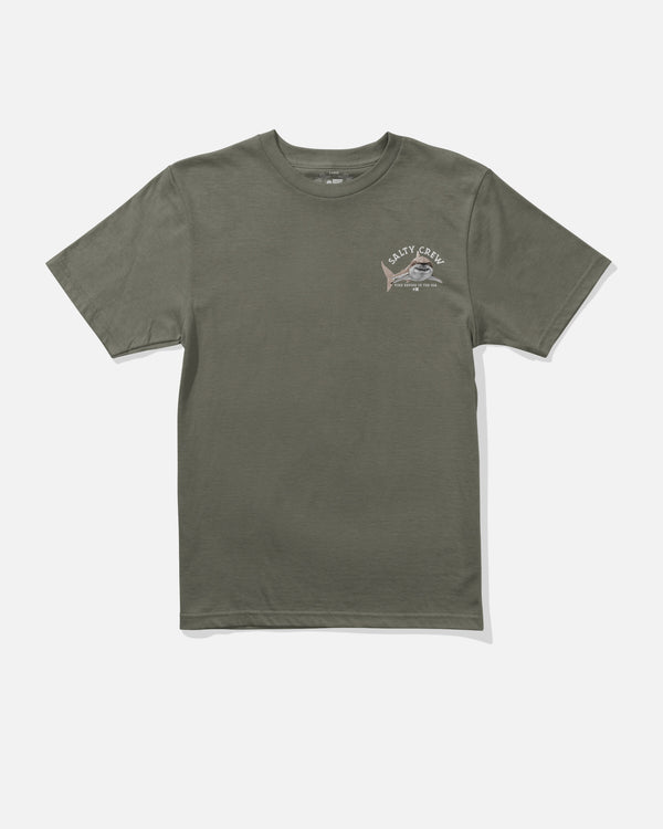 Salty Crew Lurking Boys Tee - Dusty Olive