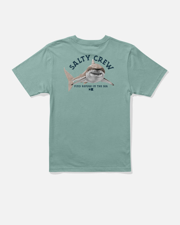 salty crew Lurking Boys Tee - Mackerel