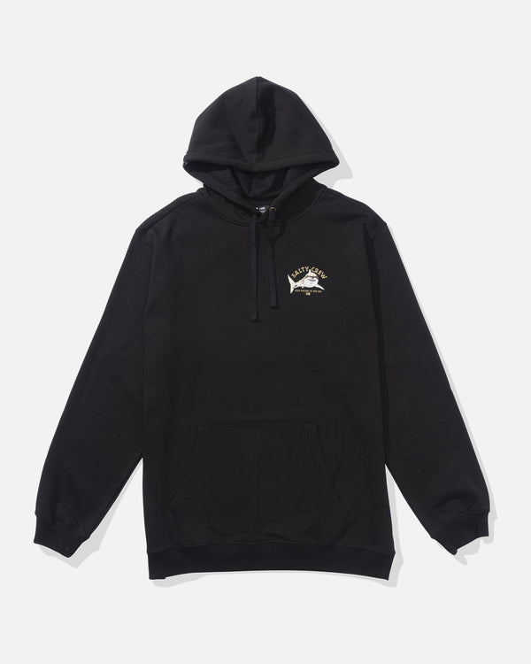 Salty Crew Lurking Fleece Hoodie - Black