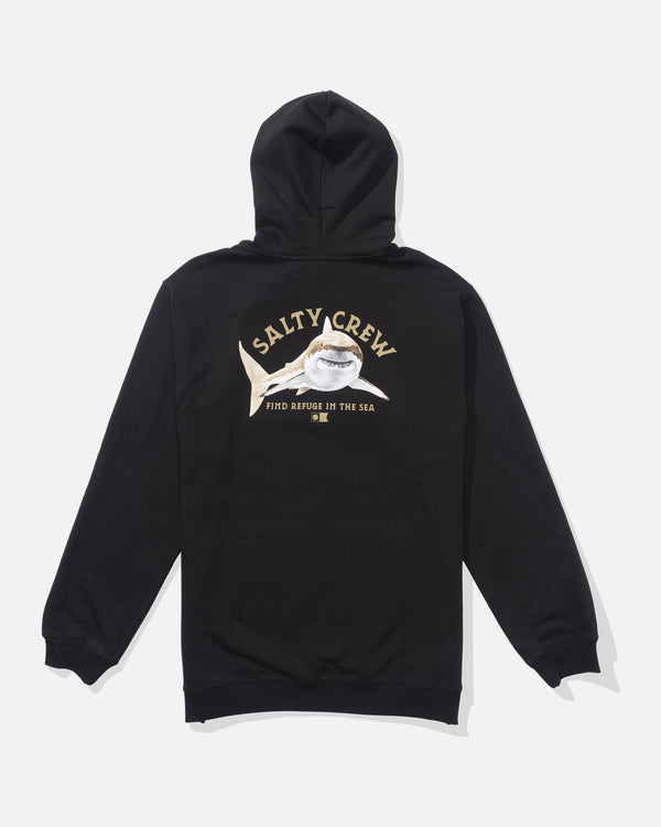 salty crew Lurking Fleece Hoodie - Black