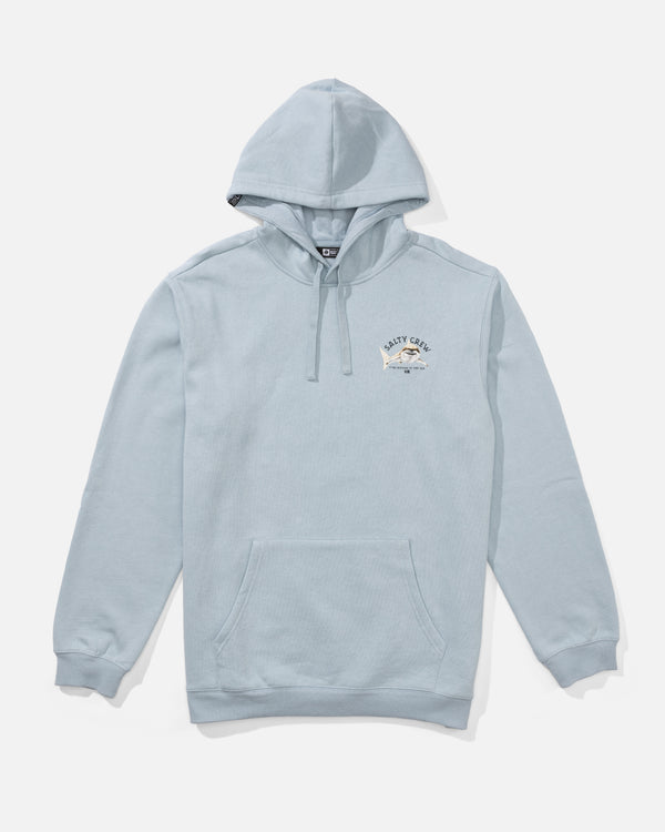Salty Crew Lurking Fleece Hoodie - Blue Fog