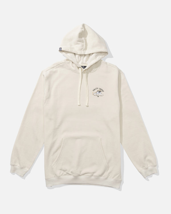 Salty Crew Lurking Fleece Hoodie - Bone