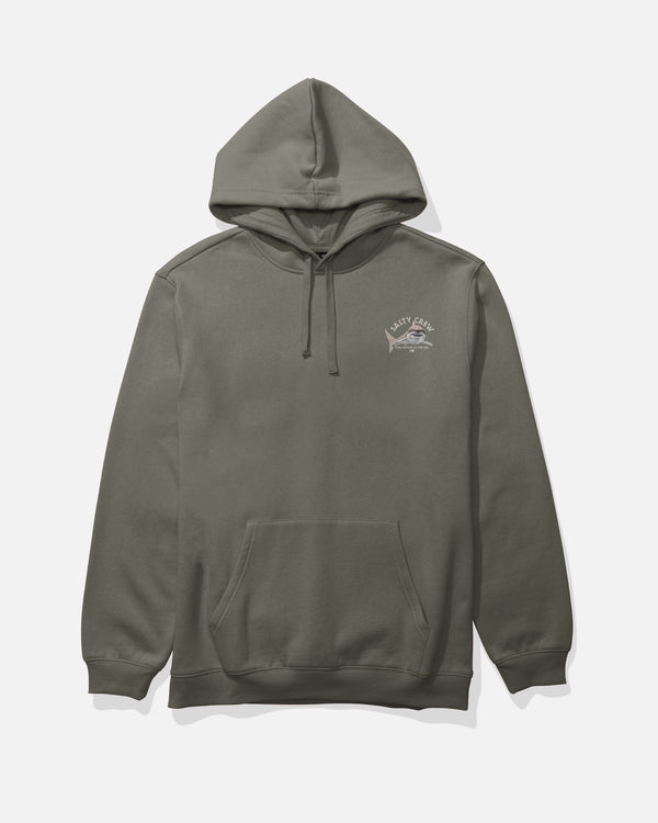 Salty Crew Lurking Fleece Hoodie - Dusty Olive