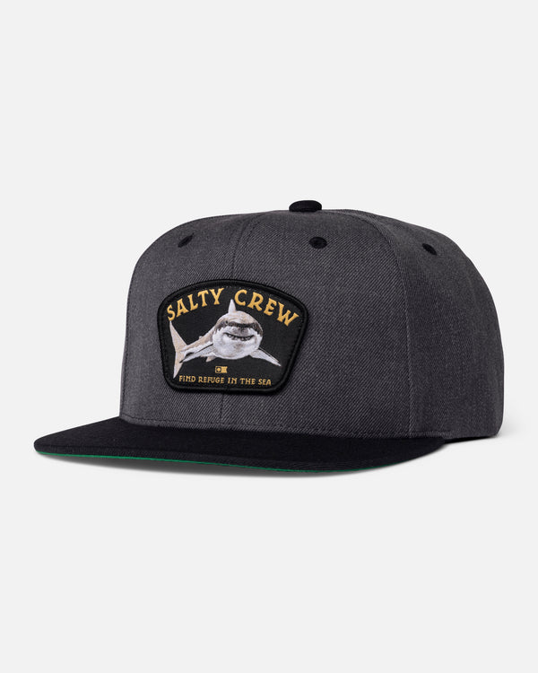 salty crew Lurking Snapback - Dark Heather
