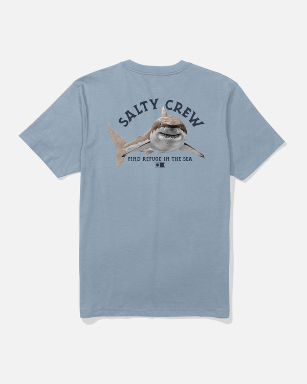 salty crew Lurking Tee - Blue Fog