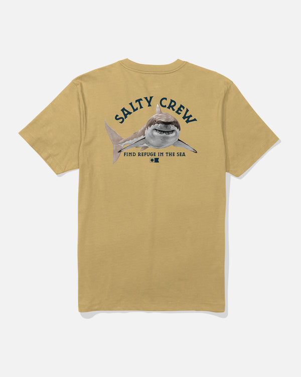 salty crew Lurking Tee - Mineral Yellow