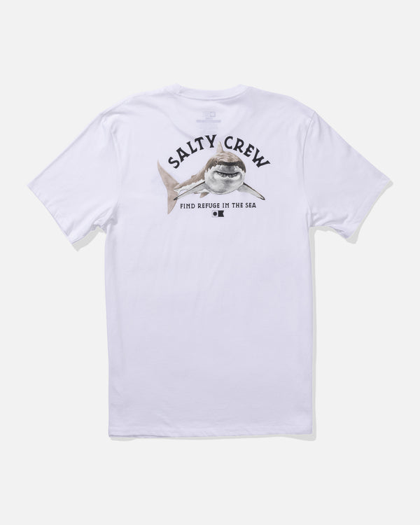 salty crew Lurking Tee - White