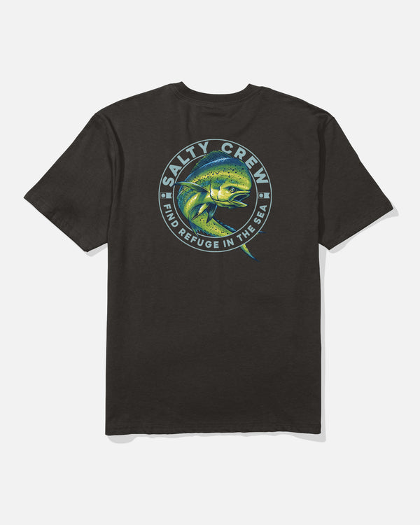 salty crew Mahi Club Classic Tee - Black