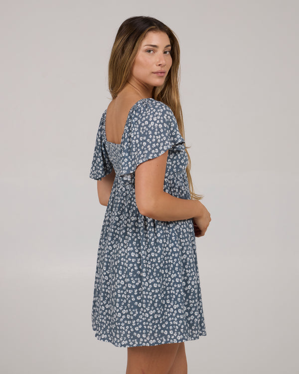 Salty Crew Mainland Dress - Fin Blue