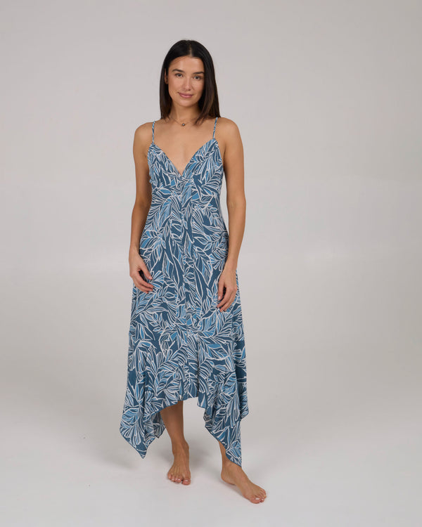 salty crew Mainland Midi Dress - Fin Blue
