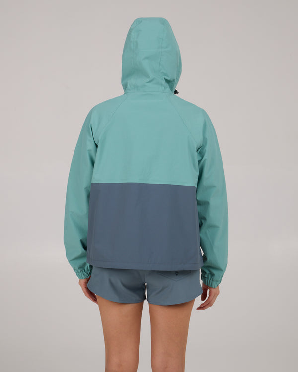Salty Crew Mainsail Anorak - Sea Glass