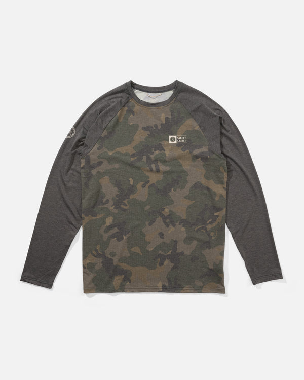 salty crew Mariner Lite UV Crew - Camo