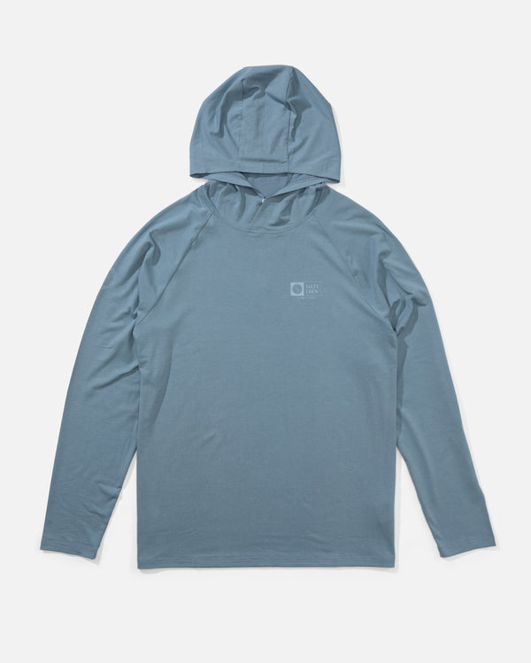 salty crew Mariner Lite UV Hoodie - Pilot Blue