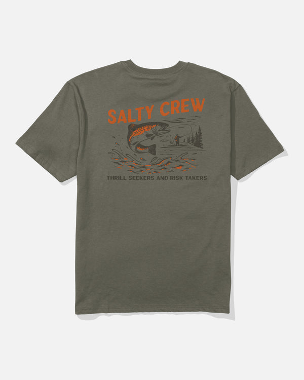 salty crew Nature Classic Tee - Dusty Olive