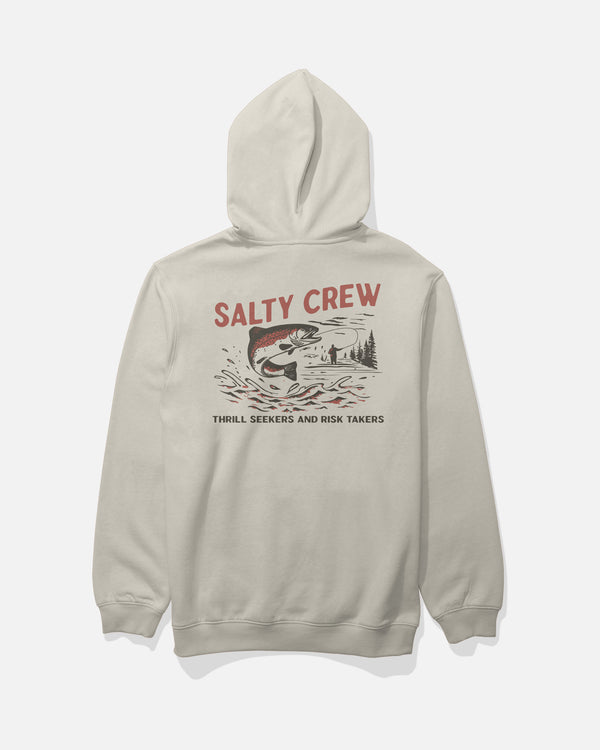 salty crew Nature Vibes Fleece Hoodie - Bone