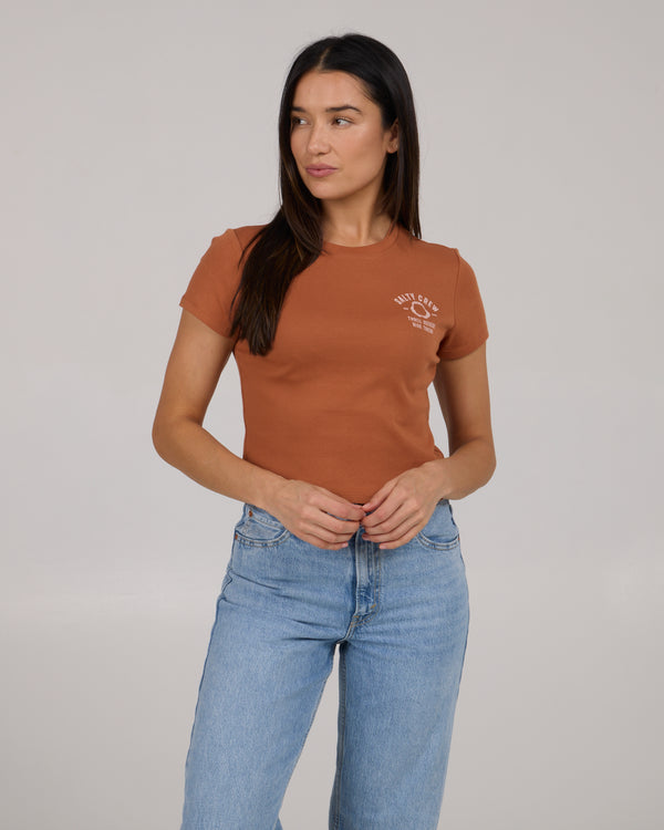 salty crew Night Bite Baby Tee - Sierra