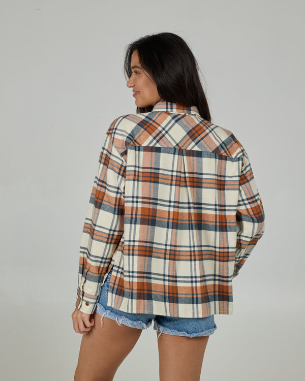 Salty Crew Nomad Flannel - Bone